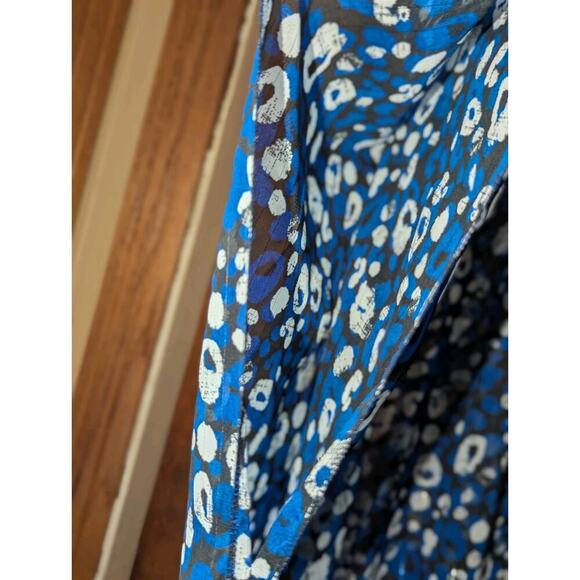 New cato womens one size cover up swim Pom Pom Blue Light Weight - Picture 8 of 8